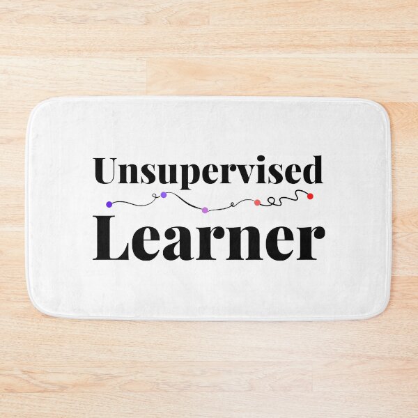 Item preview, Unsupervised Learner / White designed and sold by SciHiFi.