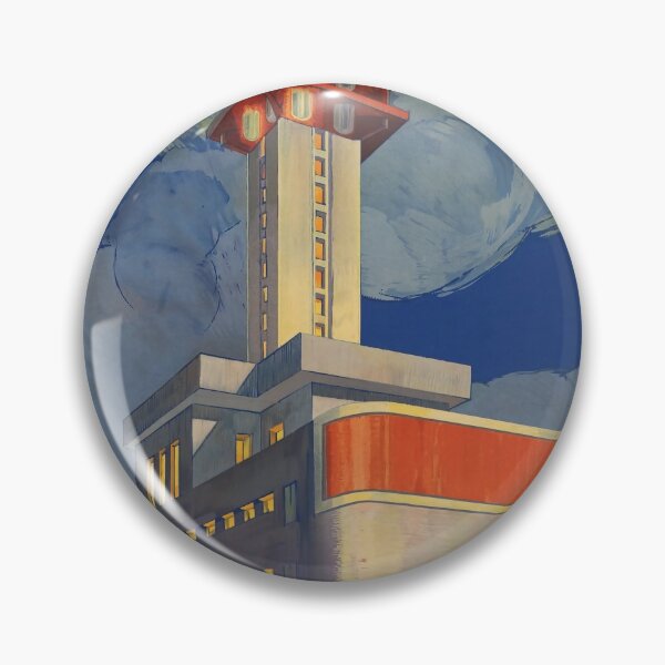 Item preview, Boulogne sur Mer retro poster designed and sold by CorasPosters.