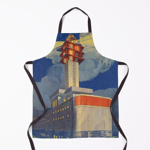 Item preview, Boulogne sur Mer retro poster designed and sold by CorasPosters.