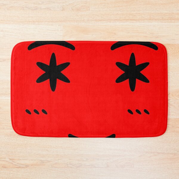 Item preview, CUTE BLUSH EMOJI FACE [RED] designed and sold by Suazankate.
