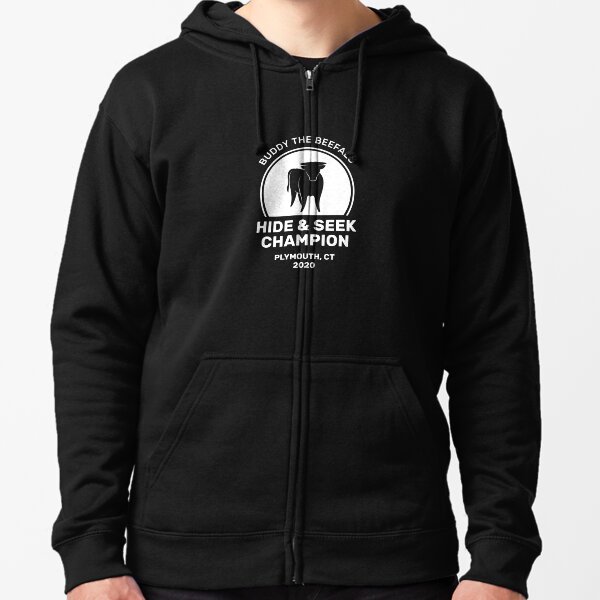 Buddy the Beefalo Hide and Seek Champion Zipped Hoodie