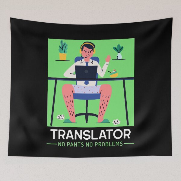Item preview, Translator: No Pants No Problems designed and sold by MAS-S.