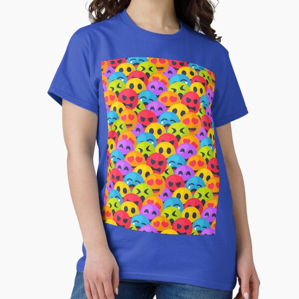Aperçu de l'œuvre Beaucoup d'emojis vous regardent créée et vendue par Theteetokstore.