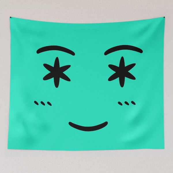 Item preview, CUTE BLUSH EMOJI FACE [GREEN] designed and sold by Suazankate.