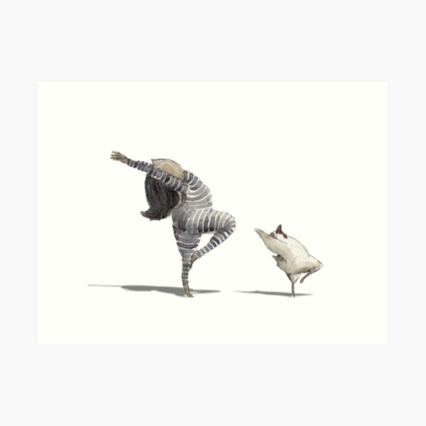 Friendship on the Dance Floor Art Print