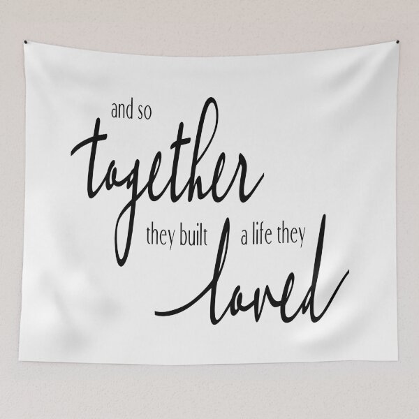Item preview, Together They Built a Life Love Romance Success designed and sold by sprucelife.