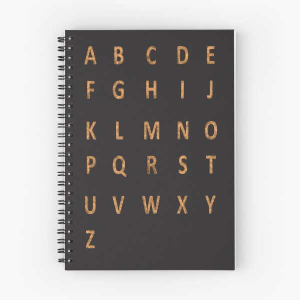Item preview, complete alphabet - orange designed and sold by ZiphGames.