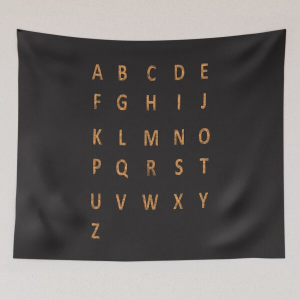 Item preview, complete alphabet - orange designed and sold by ZiphGames.
