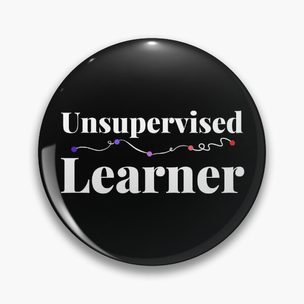 Item preview, Unsupervised Learner / Black designed and sold by SciHiFi.