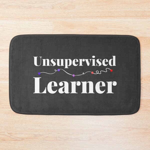 Item preview, Unsupervised Learner / Black designed and sold by SciHiFi.