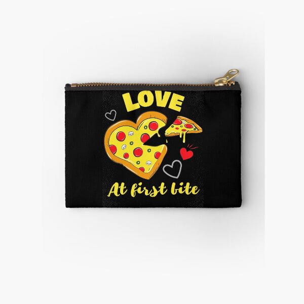 Item preview, Love At First Bite | Cute Heart-Shaped Pizza Illustration designed and sold by MAS-S.