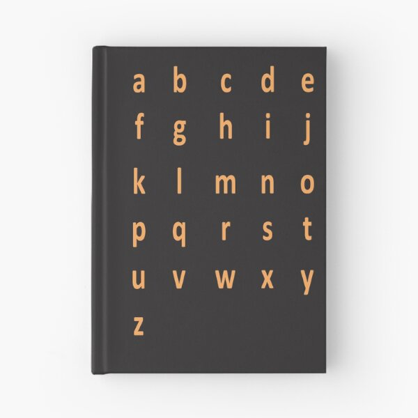 Item preview, complete alphabet - orange designed and sold by ZiphGames.