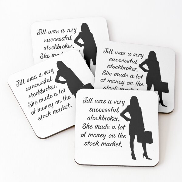 Item preview, Jill Was A Very Successful Stockbroker designed and sold by Kyle Price.