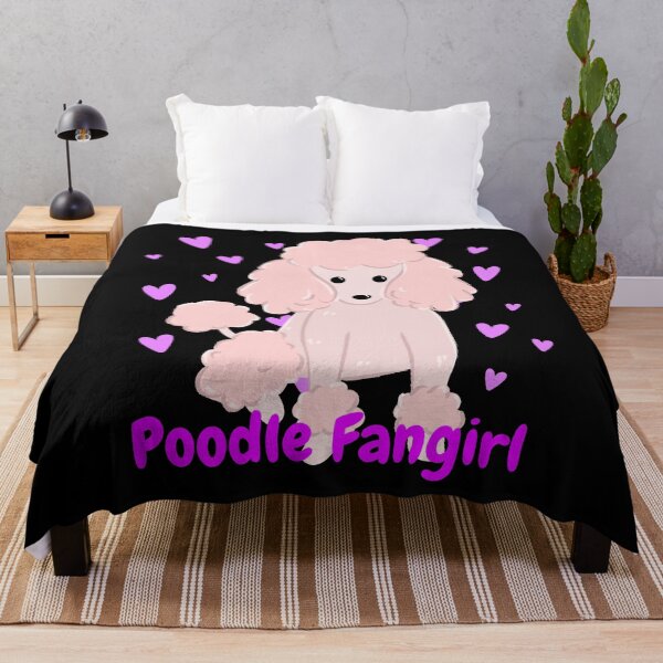 Item preview, Poodle Fangirl Cute Cartoon-Style Poodle Illustration | Pink designed and sold by MAS-S.