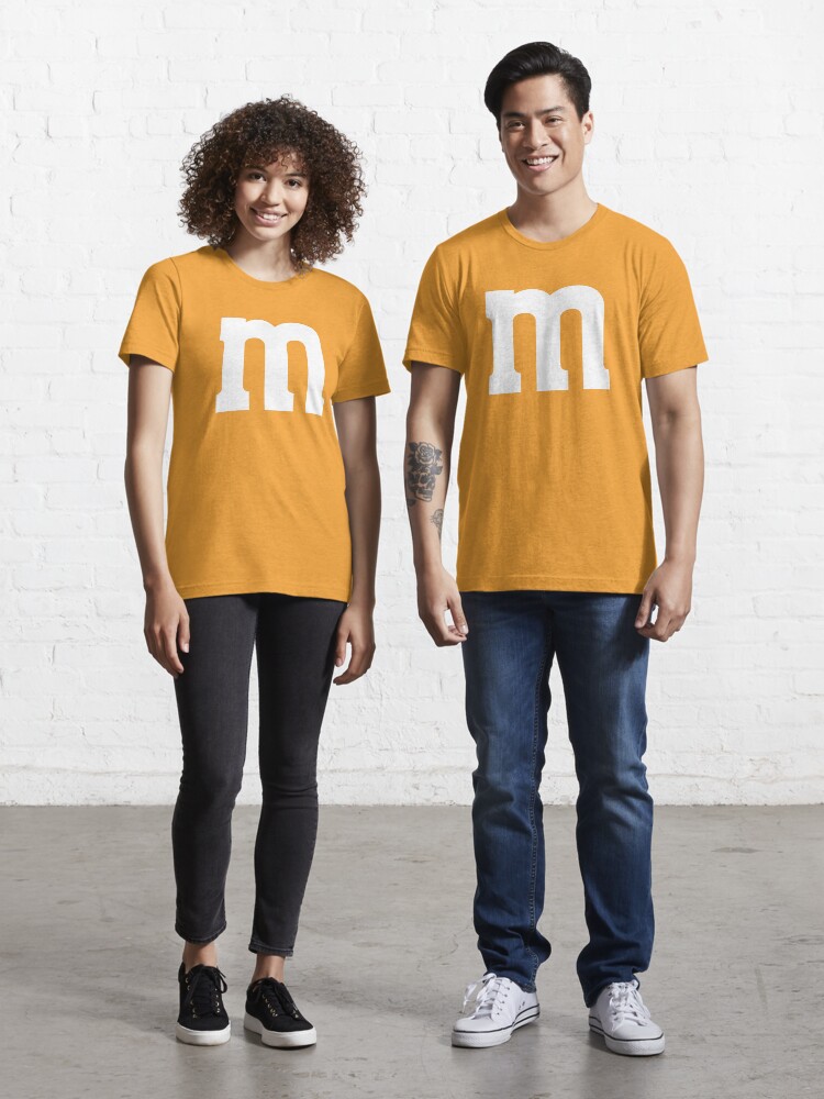 yellow m&m shirt