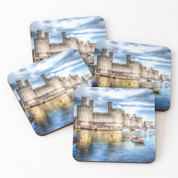 Item preview, Caernarfon Castle At Dusk designed and sold by Paul Thompson Photography.