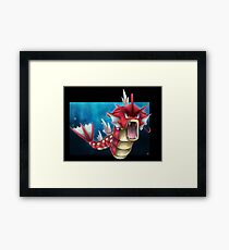 Shiny Gyarados Framed Print
