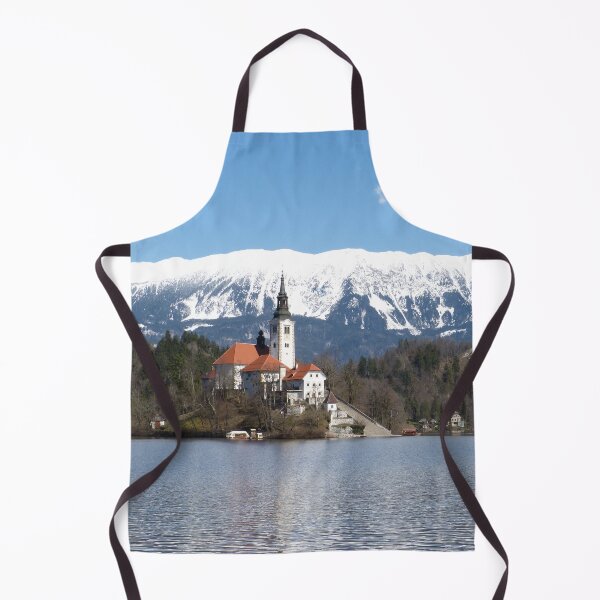 Item preview, Lake Bled in Winter designed and sold by Tjaša Rome.