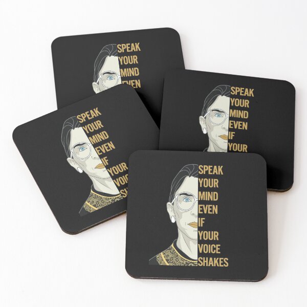 Item preview, Ruth Bader Speak Your Mind Even If Your Voice Shakes notorious rbg designed and sold by AmalGr.