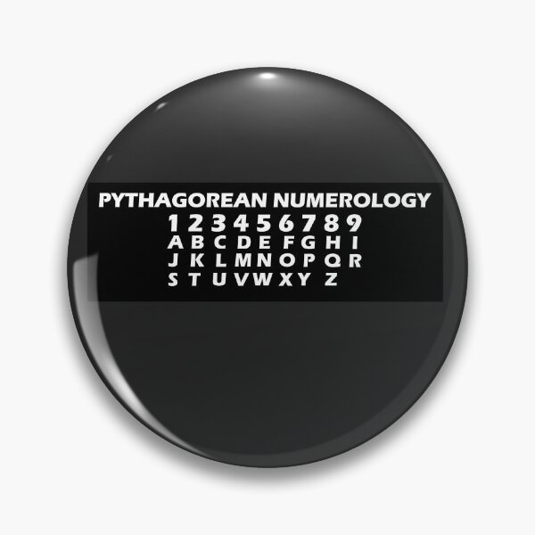 Item preview, Pythagorean Numerology designed and sold by HiddenStar02.