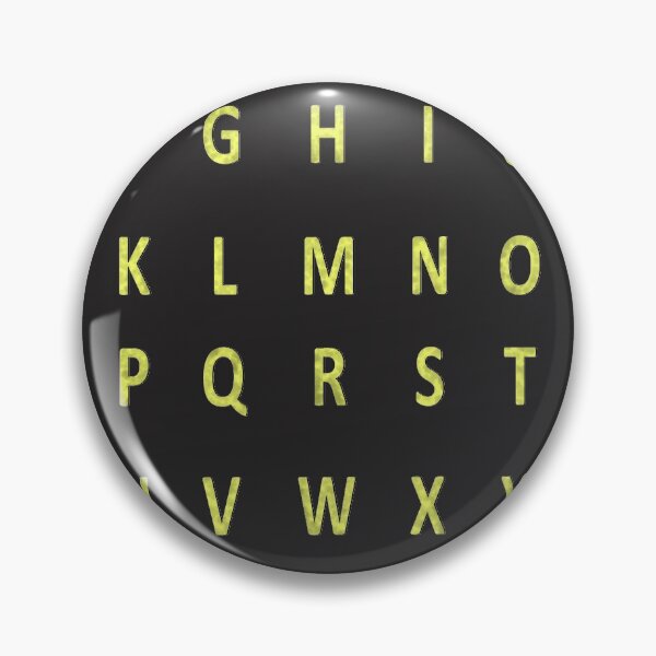Item preview, complete alphabet - yellow suede designed and sold by ZiphGames.