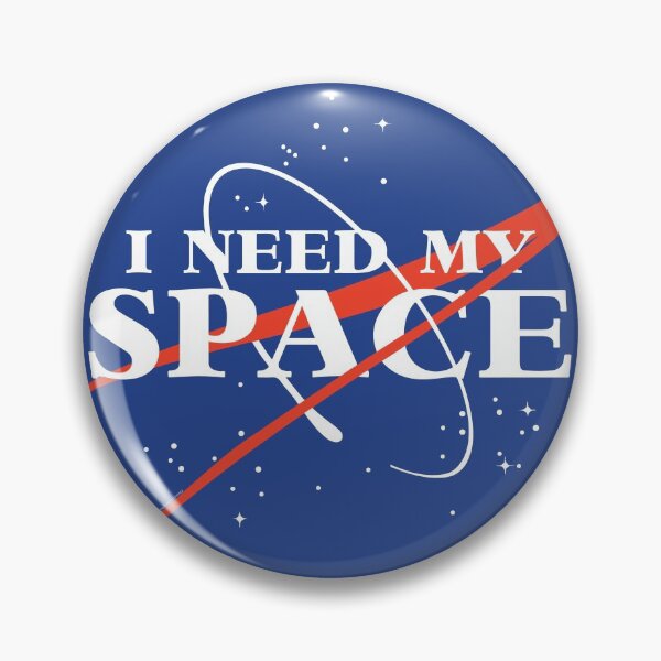 Item preview, I Need My Space in Midnight Blue designed and sold by johnta17.