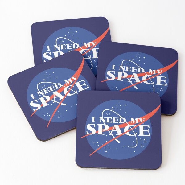 Item preview, I Need My Space in Midnight Blue designed and sold by johnta17.
