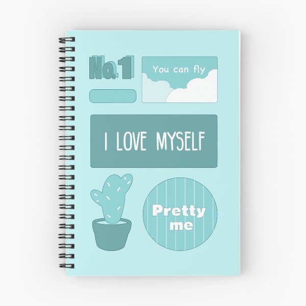 Item preview, I Love Myself mood board designed and sold by MinimalAnGo.