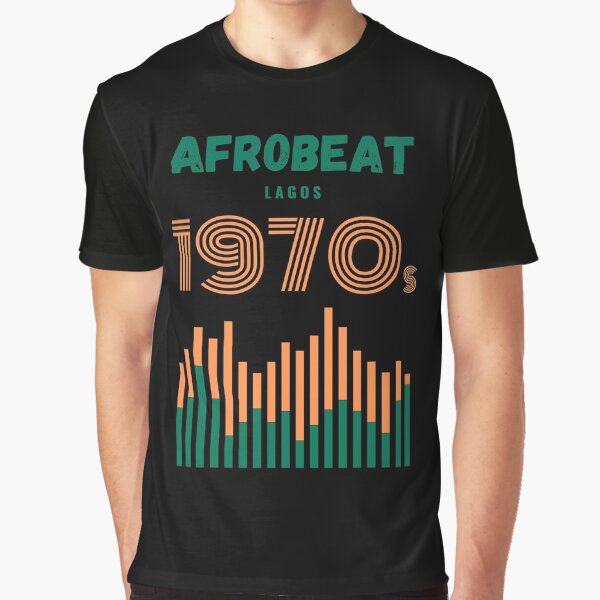 Afrobeat 1970s Graphic T-Shirt