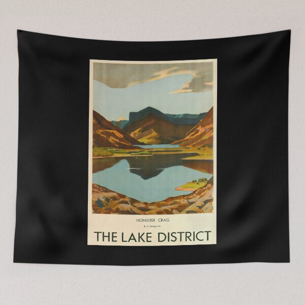 Item preview, Honister Crag retro poster designed and sold by CorasPosters.