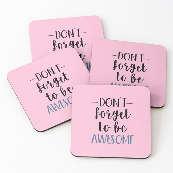 Item preview, Don't forget to be awesome designed and sold by NOARA STUDIO.