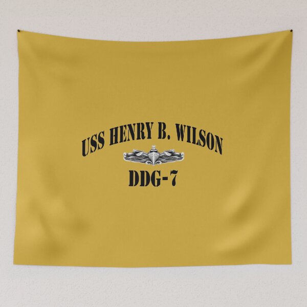 Item preview, USS HENRY B. WILSON (DDG-7) SHIP'S STORE designed and sold by militarygifts.