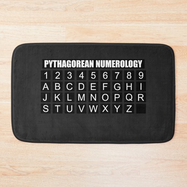 Item preview, Pythagorean Numerology designed and sold by HiddenStar02.