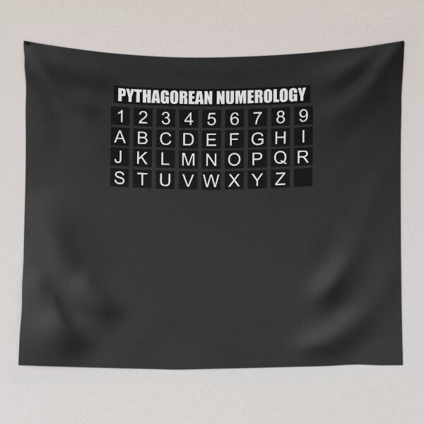 Item preview, Pythagorean Numerology designed and sold by HiddenStar02.
