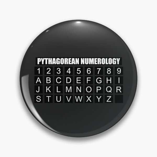 Item preview, Pythagorean Numerology designed and sold by HiddenStar02.
