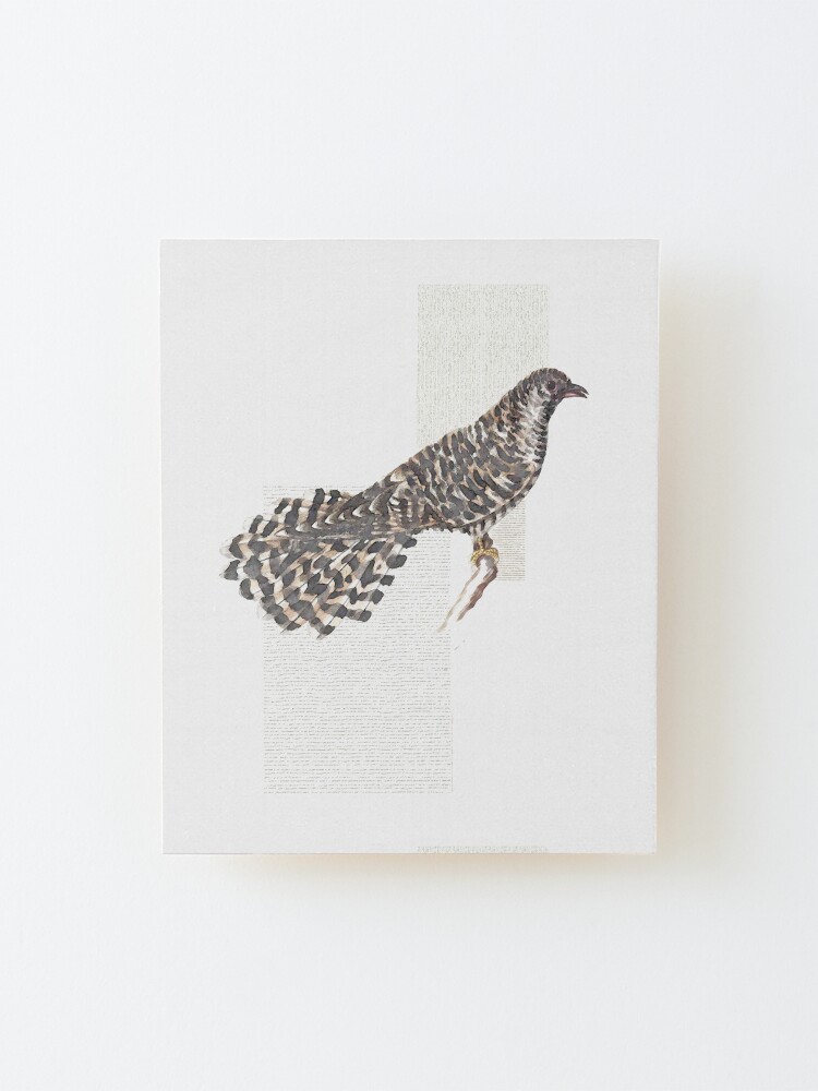 Alternate view of Cuckoo, cuckoo Mounted Print