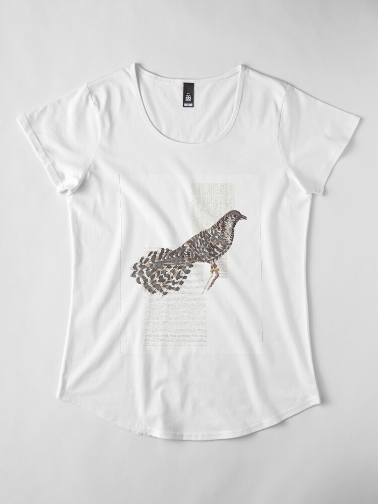 Alternate view of Cuckoo, cuckoo Premium Scoop T-Shirt