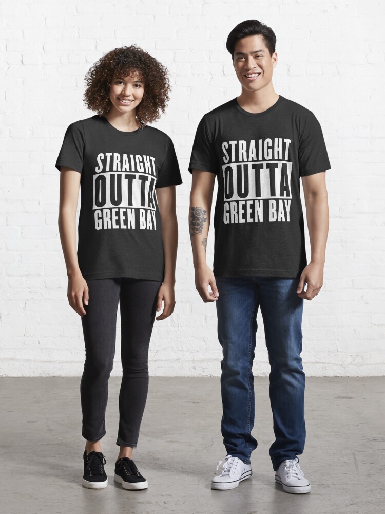 : Straight Outta Green Bay Shirt : Clothing, Shoes & Jewelry