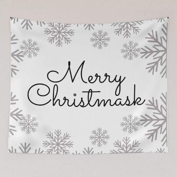 Item preview, Merry Christmask minimalist designed and sold by Naturelisa.