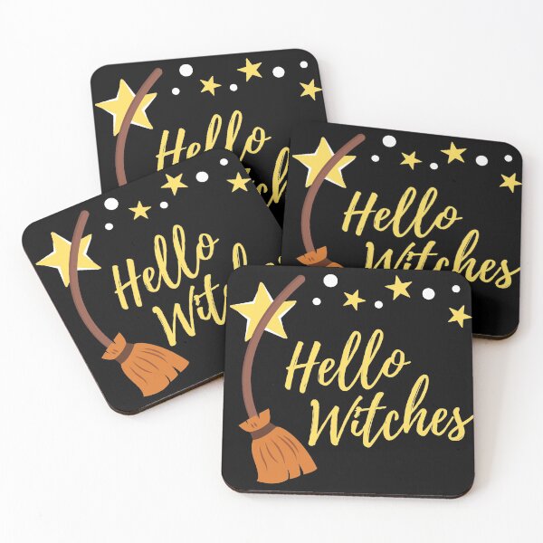 Item preview, Hello Witches Halloween (Broom) designed and sold by AmaTierra.