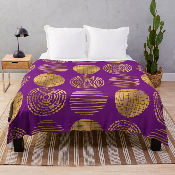 Item preview, Geometric Circle Patterns in Purple designed and sold by mhicks23.
