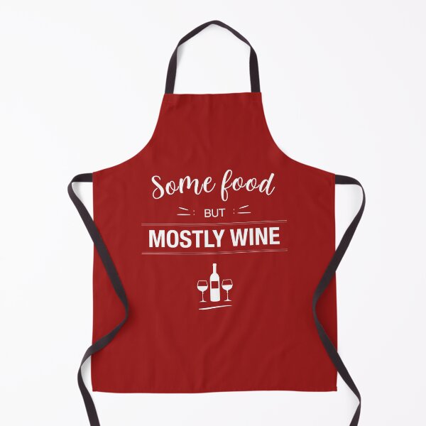 Artikel-Vorschau von Etwas Essen, aber meistens Weinillustration, designt und verkauft von EaolaDesign.