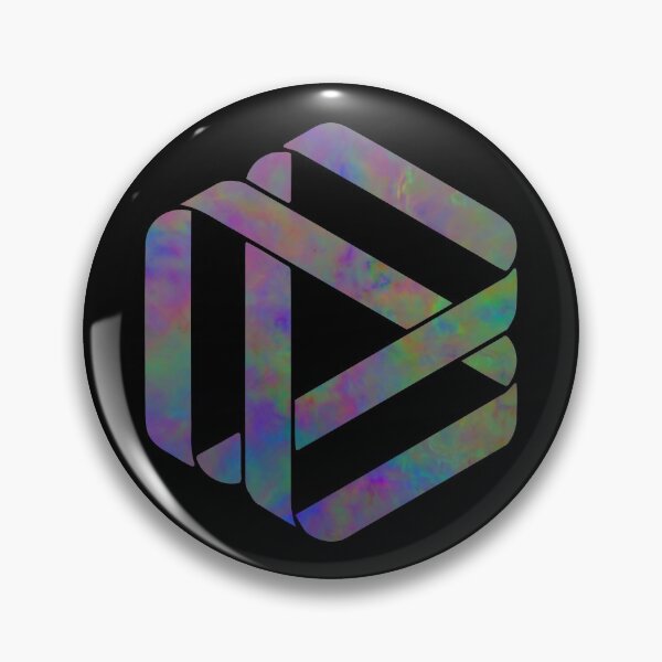 Item preview, Colorful Vibrant Marble-Like Mobius Strip designed and sold by Shapes-Mania.