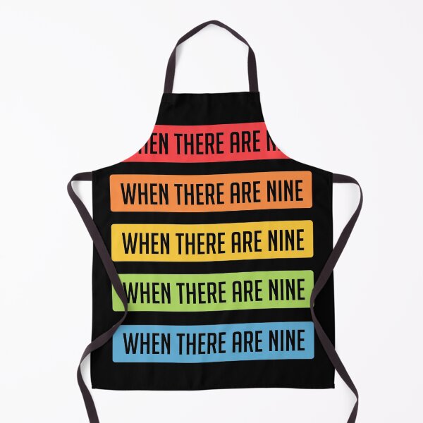 Item preview, When There Are Nine Quote RBG Rainbow Sticker Pack Notorious RBG designed and sold by Carla Perry.