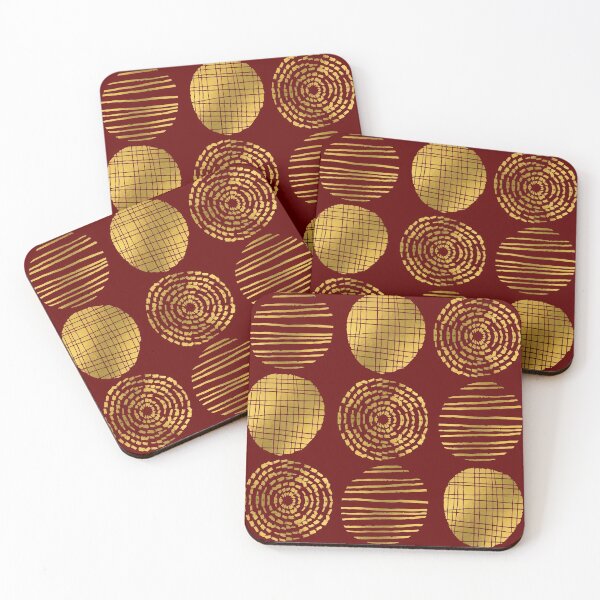 Item preview, Geometric Circle Patterns in Red designed and sold by mhicks23.