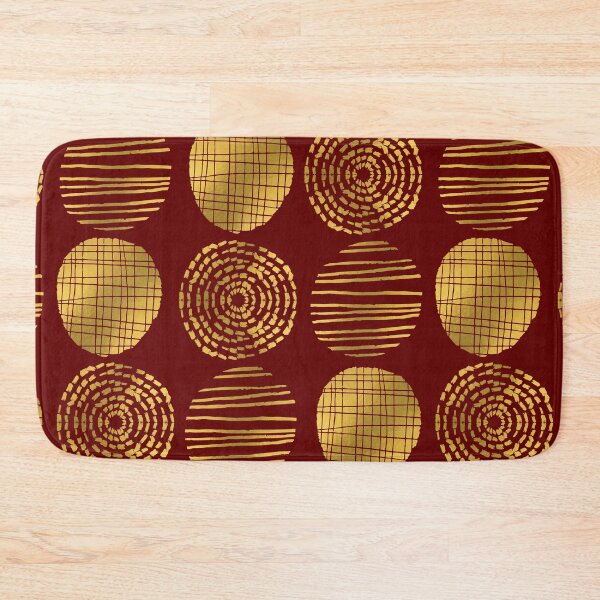 Item preview, Geometric Circle Patterns in Red designed and sold by mhicks23.