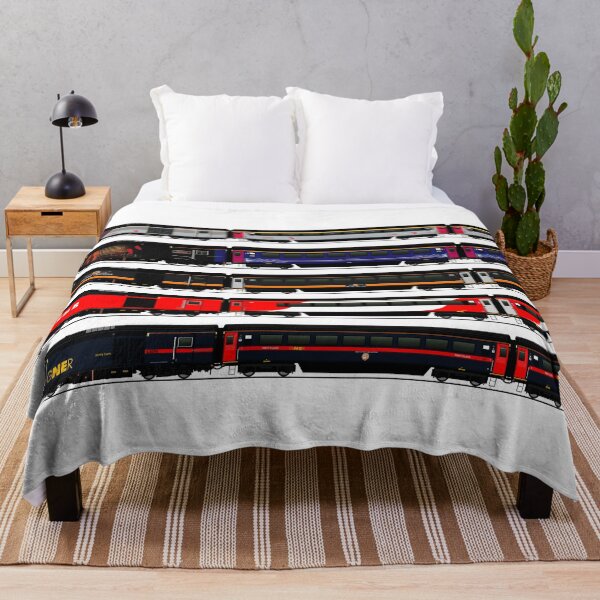 HST TRAIN COLLECTION Throw Blanket