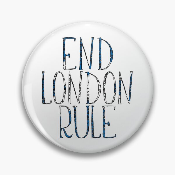 Item preview, END LONDON RULE, Scottish Independence Saltire Flag Text Slogan designed and sold by MacPean.