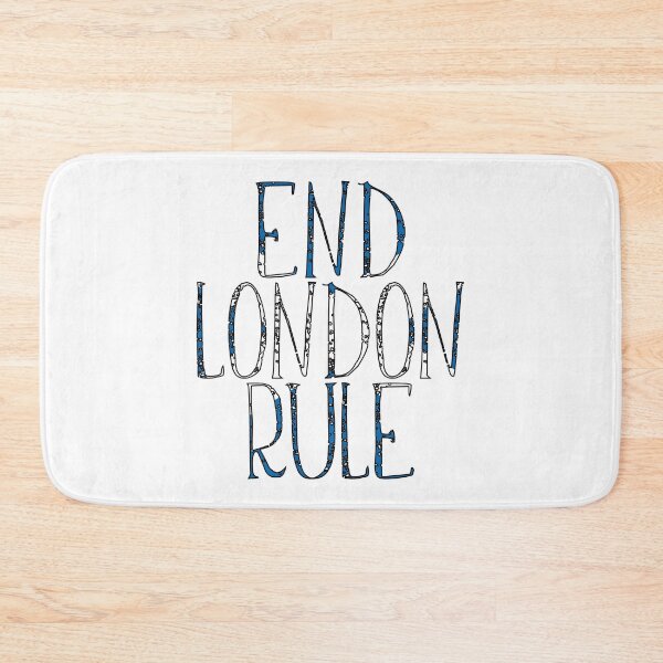 Item preview, END LONDON RULE, Scottish Independence Saltire Flag Text Slogan designed and sold by MacPean.
