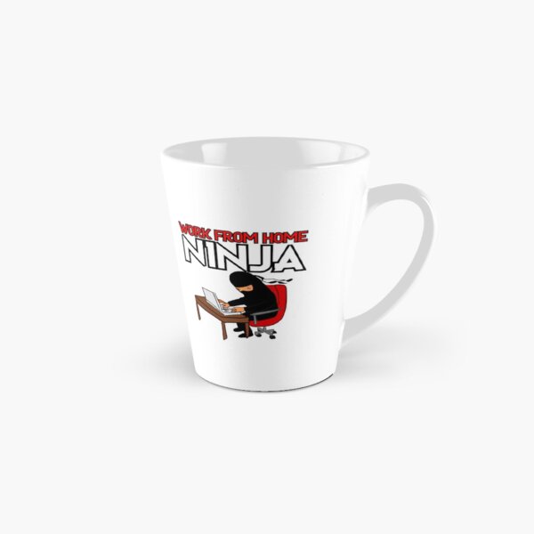 Work from Home Ninja Red Tall Mug